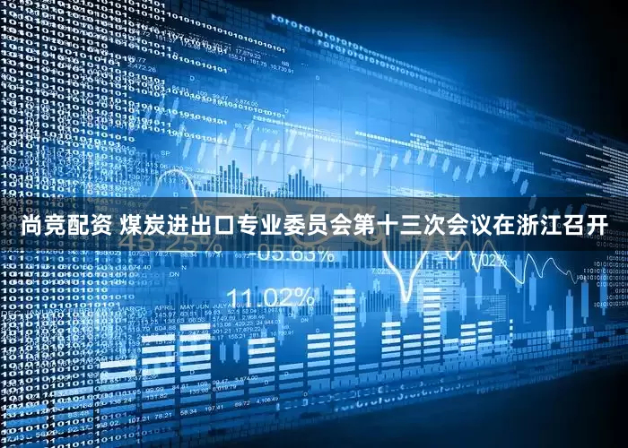 尚竞配资 煤炭进出口专业委员会第十三次会议在浙江召开