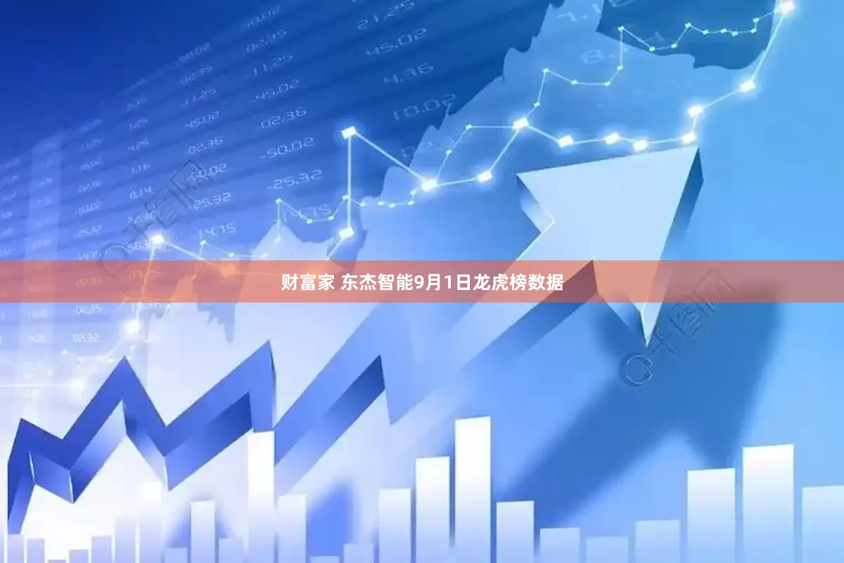 财富家 东杰智能9月1日龙虎榜数据